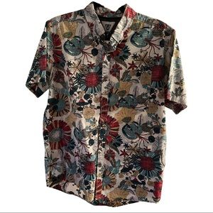 VISSLA men’s button down shirt